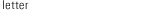 letter